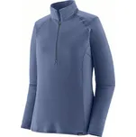 Patagonia Mikina Cap Thermal Weight Zip-Neck Pullover dámská Velikost: M / Barva (vzor): current blue