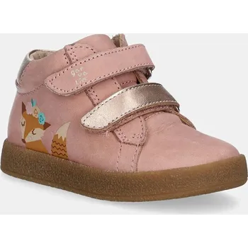 Dámské polobotky Dětské nubukové polobotky Garvalin 251326 růžová 39X, EUR 22