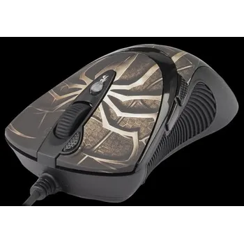 Myš A4tech XL-747H, Game Laser mouse, 3600DPI, ANTI-VIBRATE, nastavitelná váha, USB, modrá