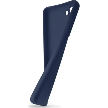 Pouzdro na mobilní telefon Zadní pogumovaný kryt FIXED Story pro Samsung Galaxy S23+, modrý