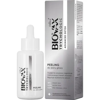 Vlasová regenerace BIOVAX Trychologic Advanced Detox peeling na vlasovou pokožku 50 ml