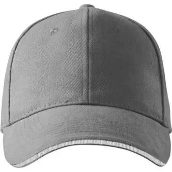 Módní doplněk Sandwich 6P čepice unisex starostříbrná uni