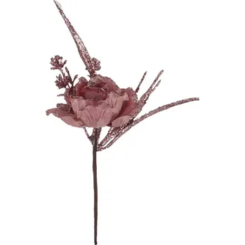 Vánoční dekorace Dekorační květ X5136