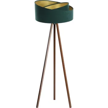 Lampička Stojací lampa GALAXY 1xE27/60W/230V zelená/wenge