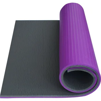 Karimatka Výprodej - YATE FITNESS SUPER ELASTIC Karimatka 95 tm.šedá/fialová
