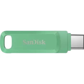 USB flash disk SanDisk Ultra Dual Drive Go/64GB/USB 3.2/USB-A + USB-C/Zelená SDDDC3-064G-G46AG
