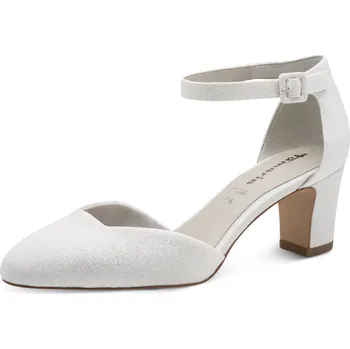 Dámská zimní obuv DÁMSKÉ LODIČKY TAMARIS 1-24432-41 172 BÍLÁ Barva: BÍLÁ, Velikost: 42