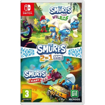 Hra pro Nintendo Switch The Smurfs 2 in 1 Game Collection CZ (Nintendo Switch)