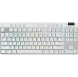 Logitech G PRO X TKL LIGHTSPEED Tactile 920-012148 Bílá