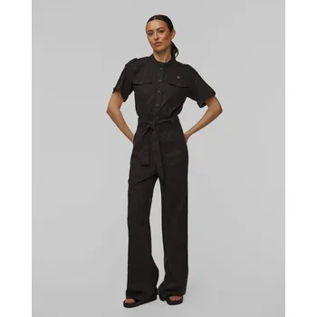 Oblečení a móda Černý Dámský Overal S Páskem Aeronautica Militare 251tu141dct3514-101