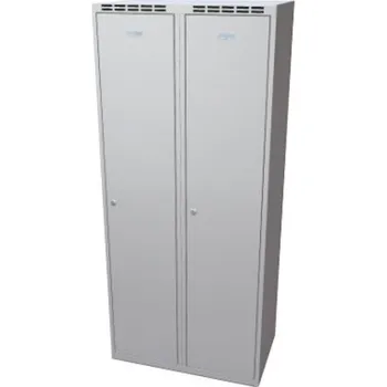 Ložnice HTI Šatní skříň s přepážkou š 800 mm - šedá MC-4936