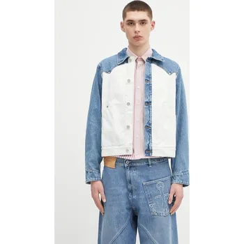 Džínová bunda Aries Patchwork Western Carpenter Jacket AR7030503 modrá 55X, vel. XL