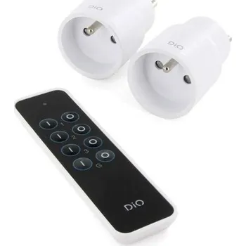 Poštovní schránka DiO Connected Home 2 On/Off zásuvky + dálkové ovládání