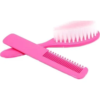 hřeben Lovelegis Sada dětských kartáčů, hřebenů, měkkých štětin, růžových, doplňků pro péči o vlasy, nápad