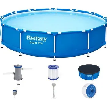Bazénový set s kontrukcí Bestway Steel Pro Frame Pool 366 x 84cm - 2.jakost