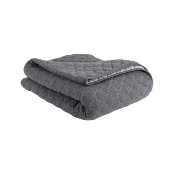 deka Luxusní prošívaná deka 130 x 170 cm Throw Diamonds šedá Present Time