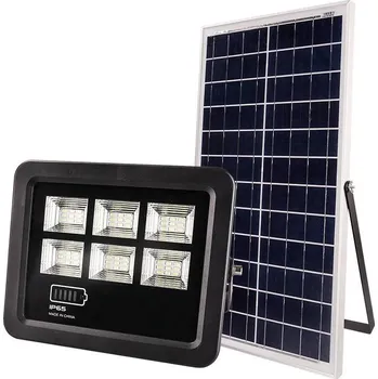 Svítidlo Optonica Solární LED reflektor EQ. 50W, Studená bílá