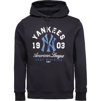 Pánská mikina Pánská mikina New Era NEW YORK YANKEES MLB WORDMARK HOODIE XL Černá, Modrá, Bílá