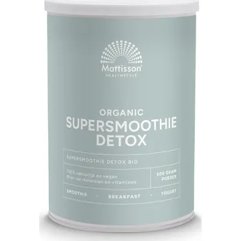 Doplněk stravy Mattisson BIO Supersmoothie Detox - 500g - DMS 2/25