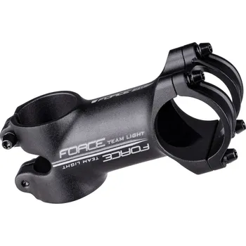 Představec na kolo FORCE představec TEAM light 31,8/90mm,6° Al, černý mat