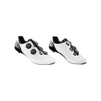 Pánská obuv FORCE tretry ROAD WARRIOR CARBON, bílé vel.42