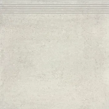 Dlažba RAKO Cemento DCP62662 schodovka šedobéžová 60x60 cm