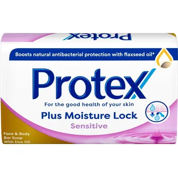 Koupelová kosmetika Protex Plus Moisture Lock Sensitive tuhé mýdlo