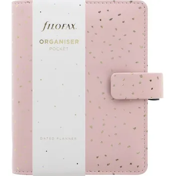 Diář Diář Filofax Confetti - kapesní / Rose Quartz Filofax