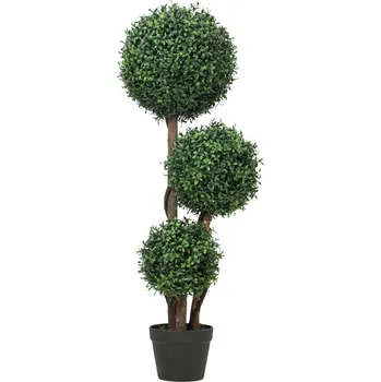 umělá květina Umělá zimostrázová koule velká 100cm | zelená