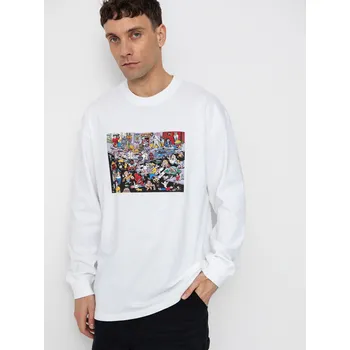 Pánská mikina Polar Skate Dave Cut Outs HD (heather grey) XL, šedá