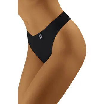 Dámské erotické kalhotky Tanga Wol-Bar Tahoo String - výprodej Barva: Černá, Velikost: S