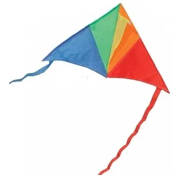 Létající drak Létající Drak Delta nylon barevný 45x25cm