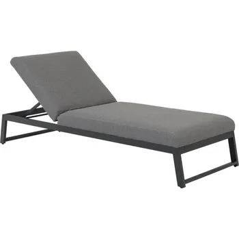 Zahradní sestava Doppler Melia LIKA-TEX® šedé - luxusní zahradní lehátko