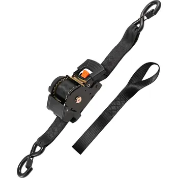 Upínací popruh Vevor Napínací pásy s ráčnou 50.8 mm × 3 m, 1375 kg, s háky, 2 ks