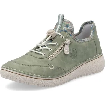 Dámská obuv Dámské tenisky RIEKER 50962-52 zelená S6 38