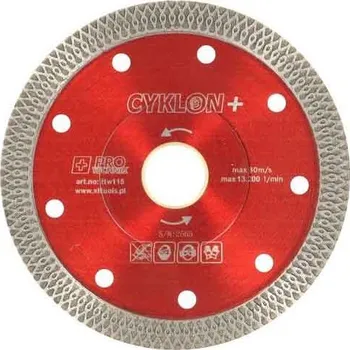 Řezný kotouč Diamantový kotouč extra tenký 115 x 1,2 x 22,2 mm, CYKLON