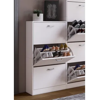 Botník VCM Botník Sipos L, bílý 690543