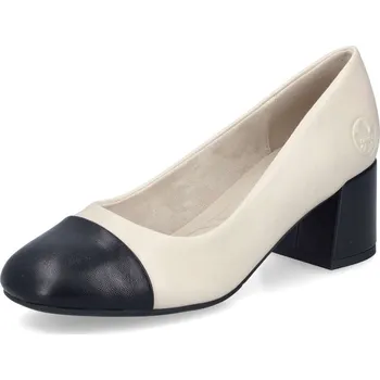 Dámské lodičky Dámské lodičky RIEKER 44760-60 béžová S6 40