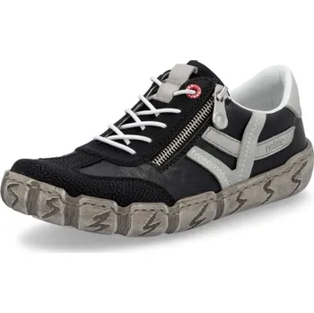 Dámská móda Dámské tenisky RIEKER L0363-00 černá S5 41