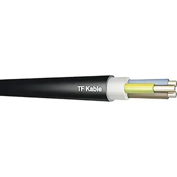elektrický kabel Kabel CYKY-J 3Cx2,5mm² černý 10m