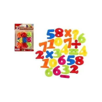 ostatní stavebnice Číslice magnetické plast 27ks 4cm