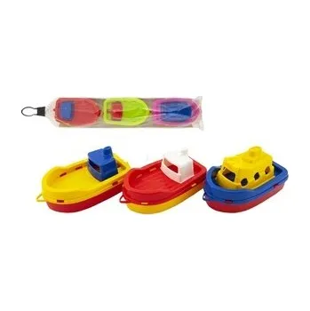 Hračka pro nejmenší Loď Člun do vody plast 3ks