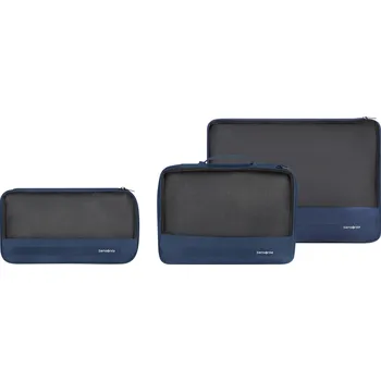 Příslušenství k zavazadlu SAMSONITE Ta Revolution Sada 3ks cestovních organizérů do kufru Modrá