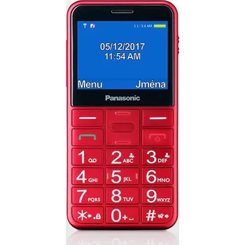 Mobilní telefon Panasonic KX-TU155EXRN Red