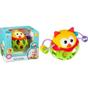 Dětské zboží Bam Bam Měkké chrastítko sova