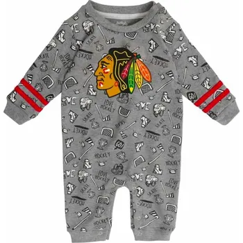 Pánské tričko Dupačky Fanatics Gifted Player LS Coverall Chicago Blackhawks 24 měsíců