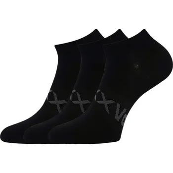 Dámské ponožky VoXX REX 20 dámské kotníkové nízké ponožky černé Velikost: 39-42 (26-28)