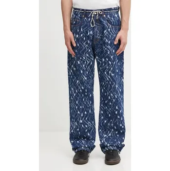 Pánské džíny Džíny Aries Laser Chain Mail Batten AR3232304 modrá 57X, vel. 34