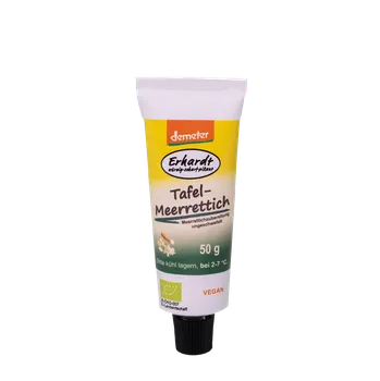 Omáčka Erhardt Křenová pasta v tubě 50 g bio BIO VEGAN DEMETER Množství: 1 ks