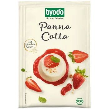 Rostlinné mléko Byodo Panna Cotta 36 g bio BIO VEGETARIAN Množství: 1 ks